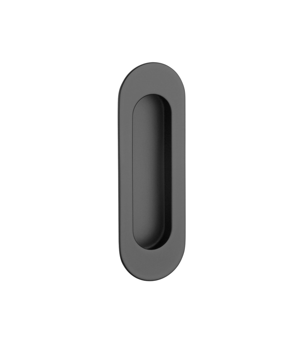 Black sliding door handle STERK 1717 designer handle