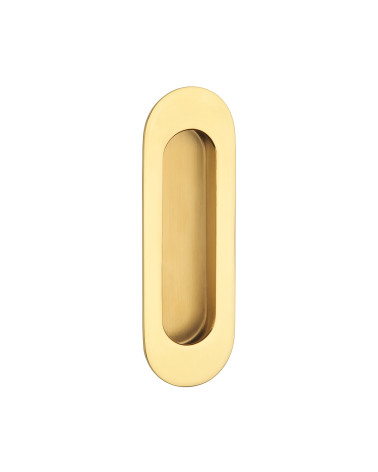 Polished gold sliding door handle STERK 1717 designer handle