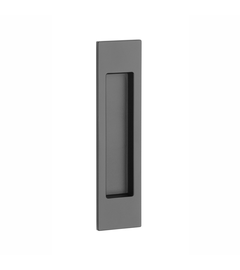 Black sliding door handle APRILE 7039 designer ironmongery
