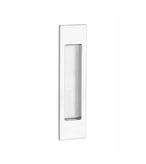 Polished chrome sliding door handle APRILE 7039 designer ironmongery