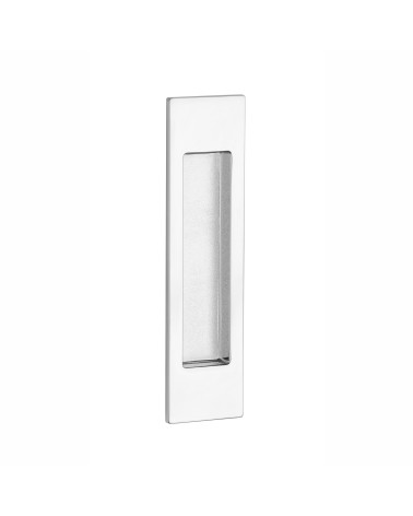 Polished chrome sliding door handle APRILE 7039 designer ironmongery