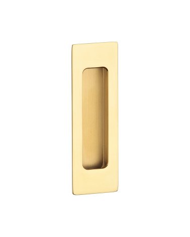 Polished brass sliding door handle STERK 1716 designer handle