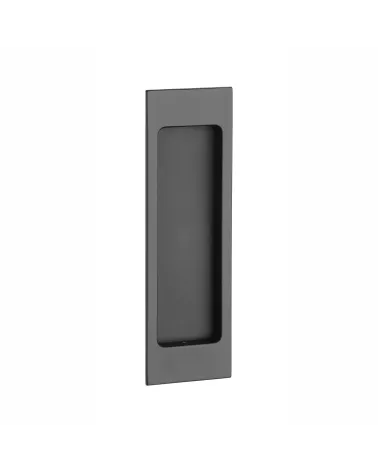 Black / leather sliding door handle APRILE HD 240 designer handle