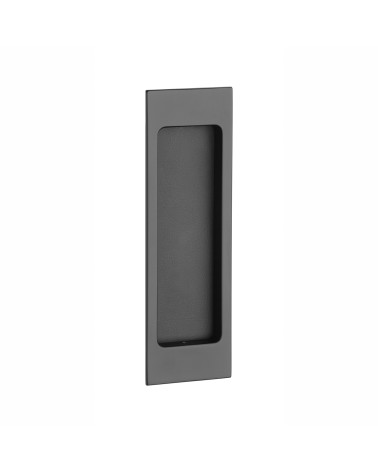 Black / leather sliding door handle APRILE HD 240 designer handle