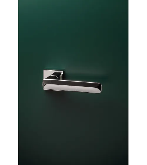 STELLA design door handle in polished chrome