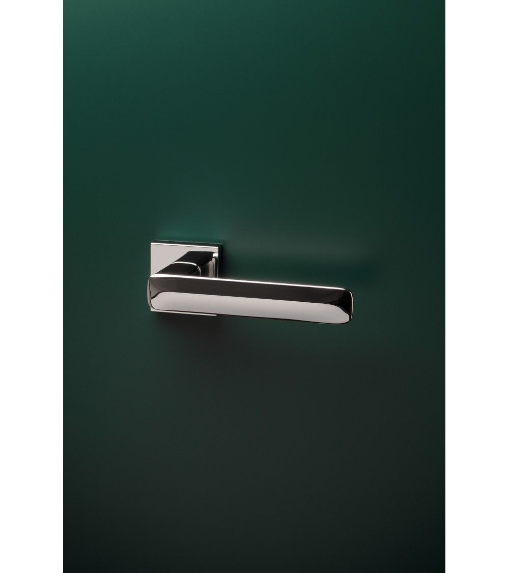 STELLA design door handle in polished chrome
