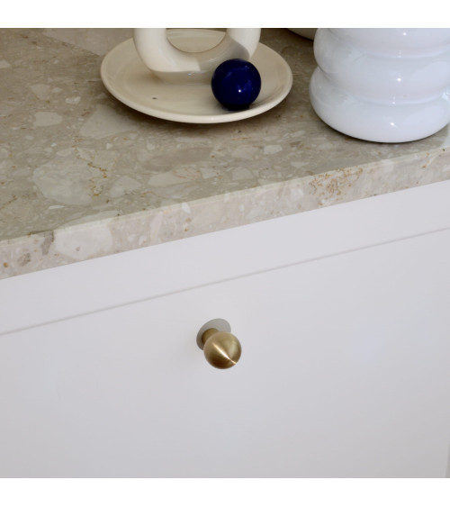 Ball brass cabinet knob design handle
