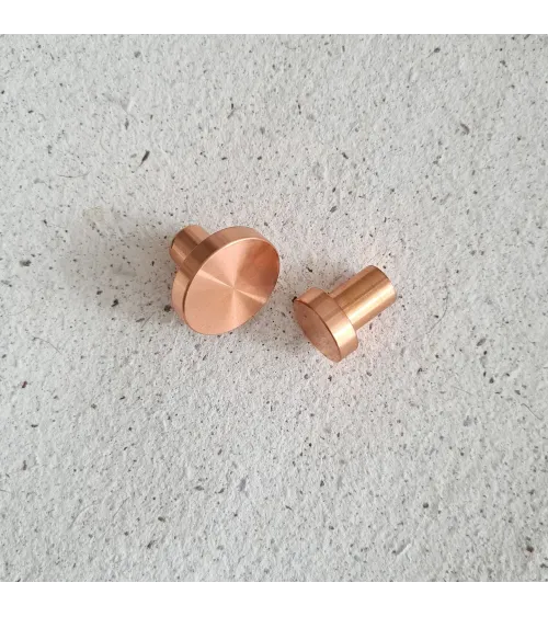 Brass NENA M furniture knob, design handle
