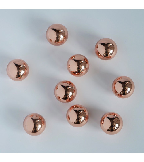 Copper furniture knob ODETE M designer handle