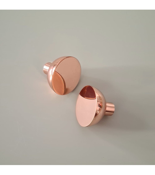 LUNA M copper furniture knob designer handle