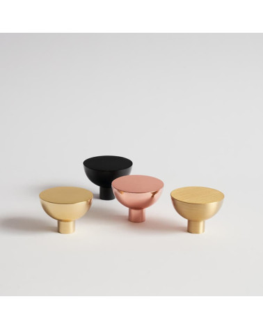LUNA M furniture knob design handle front view