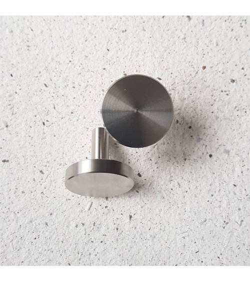 Polished chrome NENA M furniture knob, design handle