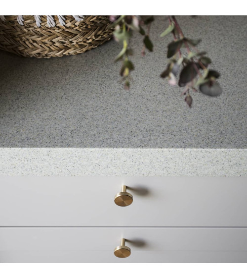 Polished chrome NENA M furniture knob, design handle