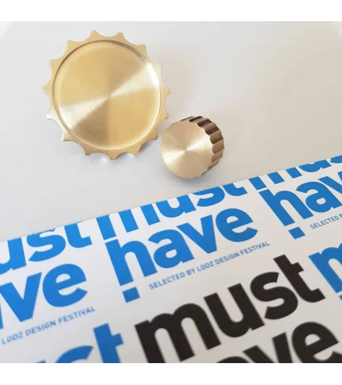 Brass Wall Hook Lexi - design handle
