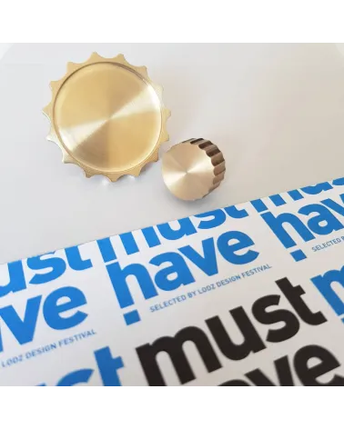 Lexi brass wall hook
