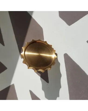 Lexi brass wall hook