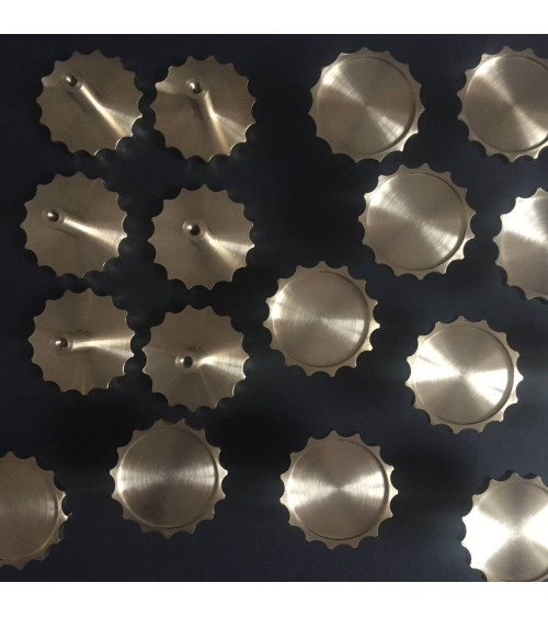 LEXI polished gold furniture knob design handle