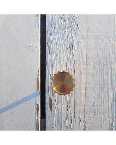 Lexi brass wall hook