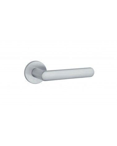 FRAGOLA satin chrome door handle designer handle