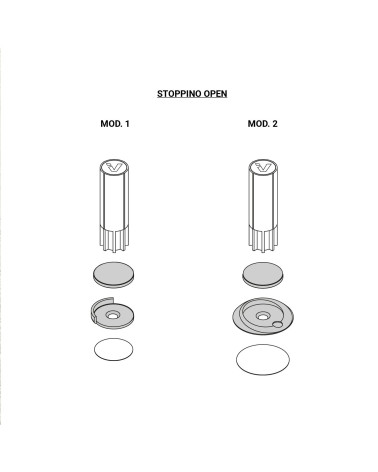 Verum Stoppino Open Mod.1 Magnetic Door Stop