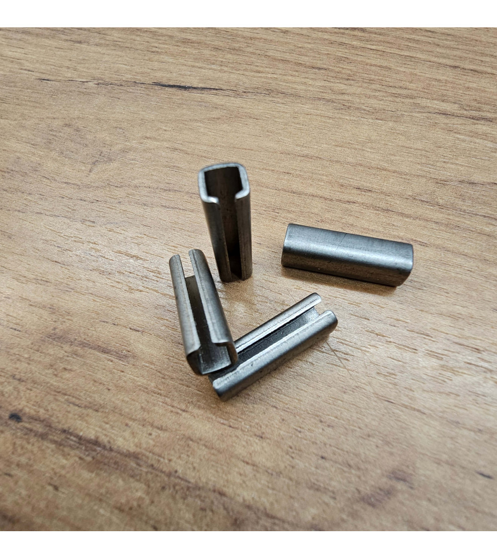 Metal Adapter Reducer, from 4 mm to 6 mm, for 4 mm Square WC Spindle