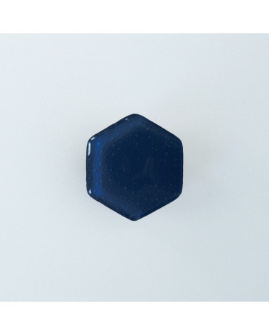 Midnight blue glass furniture knob