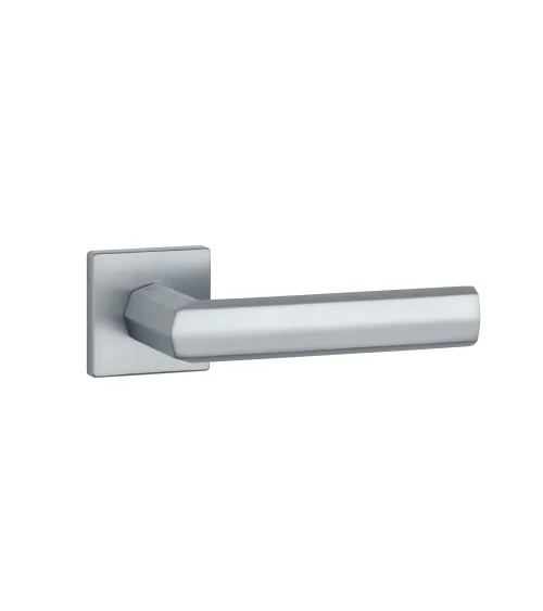 FRESIA satin chrome door handle designer handle