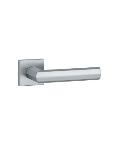 FRESIA satin chrome door handle designer handle