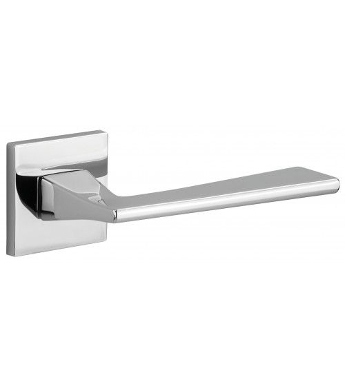 VS SPY square polished chrome door handle - designer handle