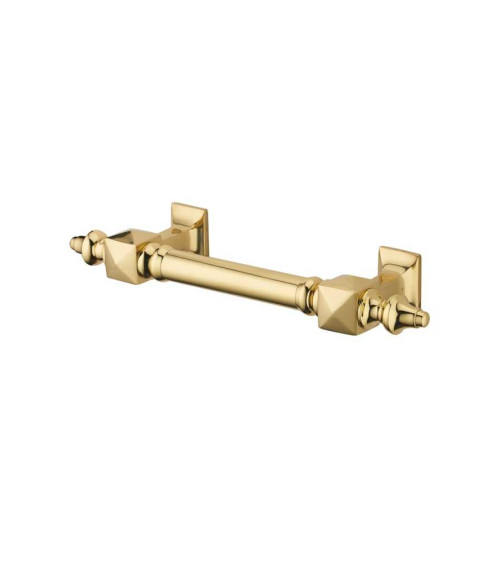Marshal's baton handle diamond point brass P651