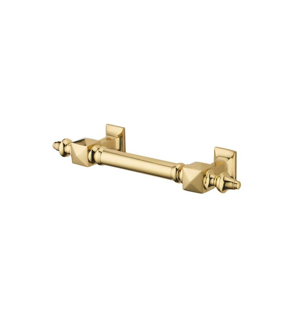 Marshal's baton handle diamond point brass P651