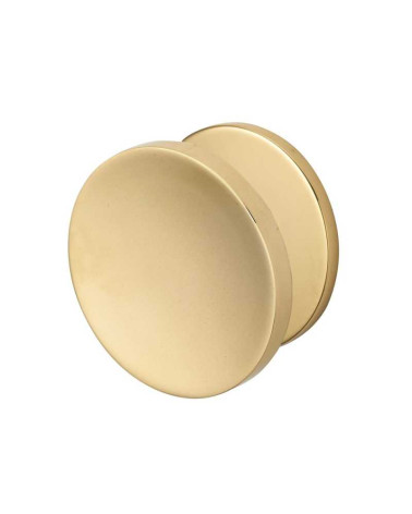 Round hollow brass gate pull knob B608
