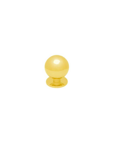 Ball brass pull knob B609