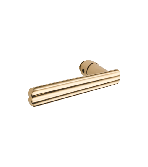 Brass door handle model "Juliette" - B7
