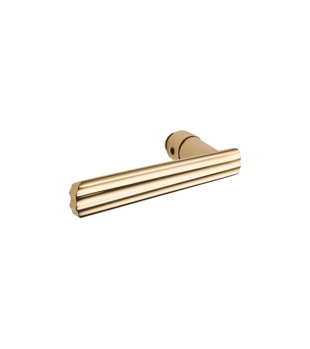 Brass door handle model "Juliette" - B7