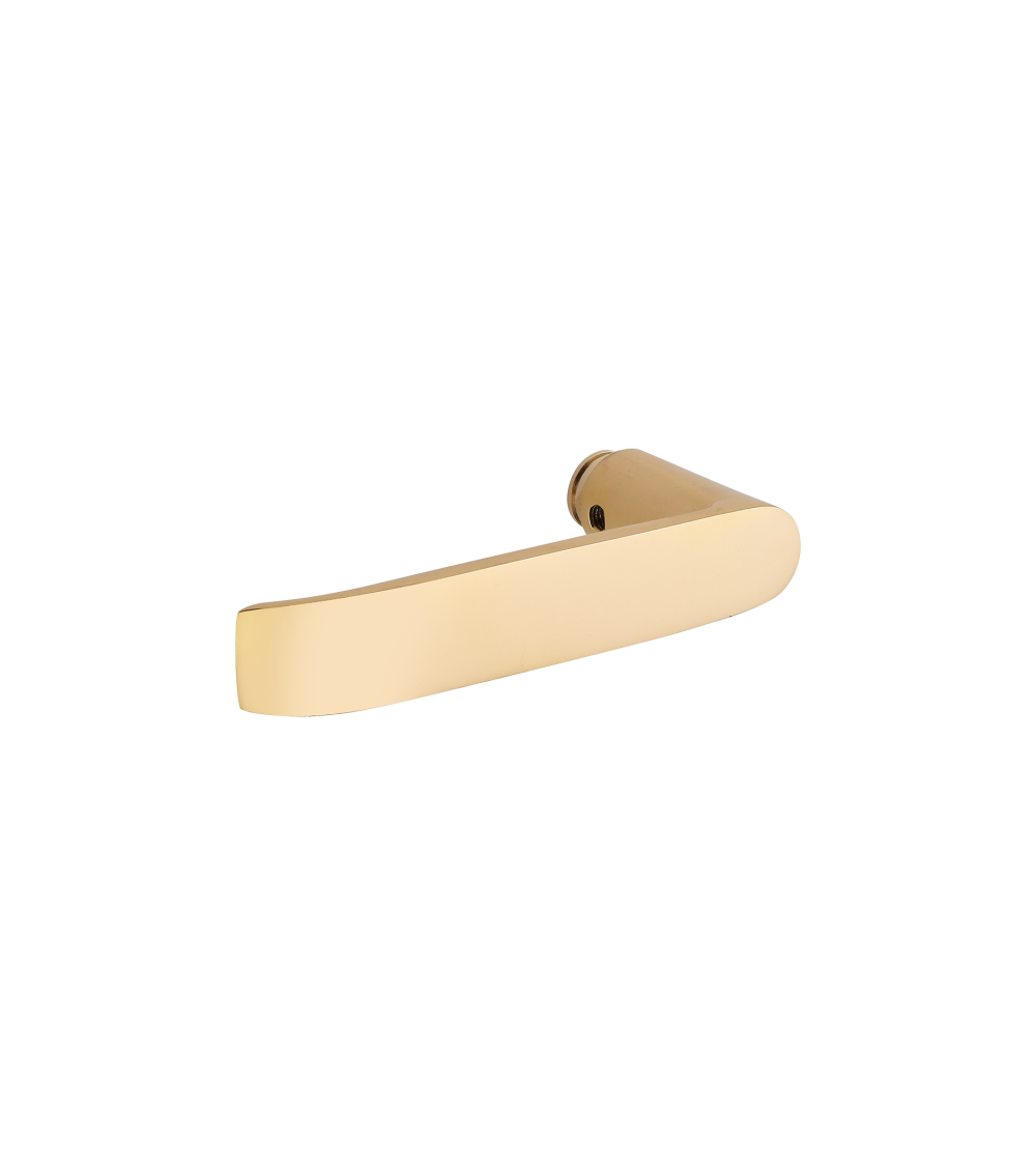 Brass door handle model "Madeleine" - B166