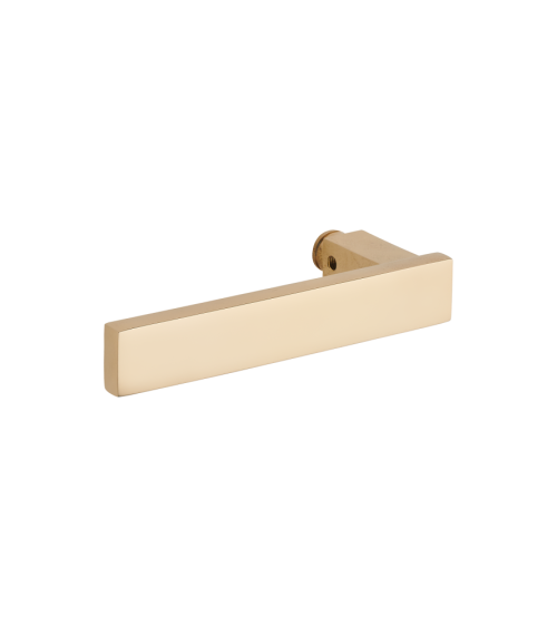 Brass door handle model "Solange" - B300