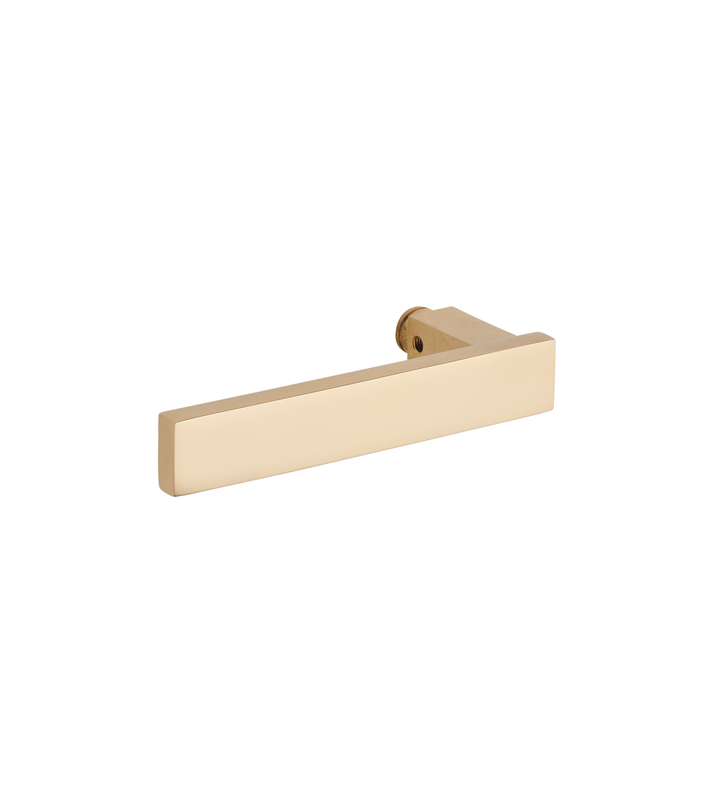 Brass door handle model "Solange" - B300