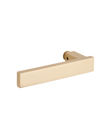 Brass door handle model "Solange" - B300