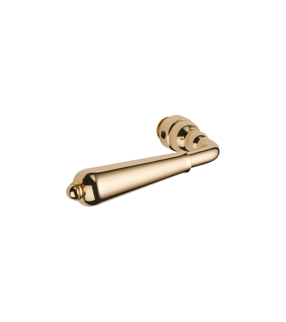 Brass door handle model "Mathilde" - B6