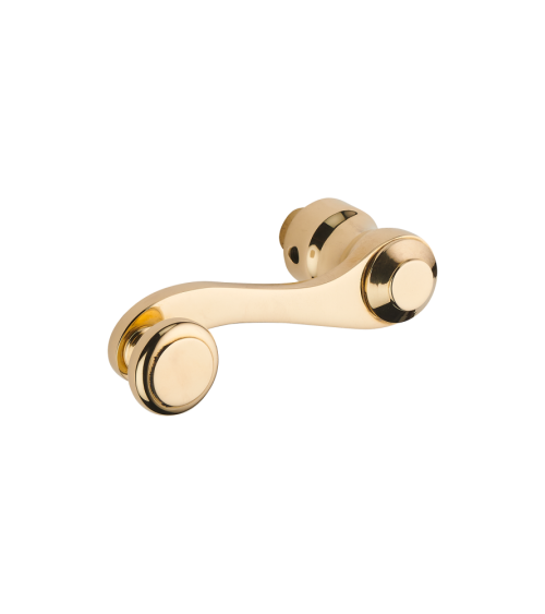 Brass door handle model "Suzanne" - B8