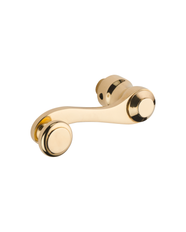 Brass door handle model "Suzanne" - B8
