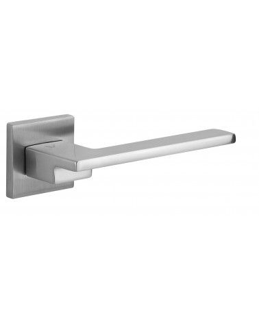 COSMO satin chrome door handle VS designer ironmongery