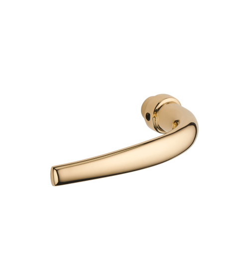 Brass door handle model "Camille" - B139