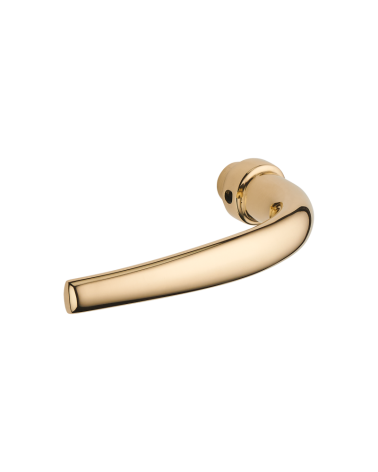 Brass door handle model "Camille" - B139