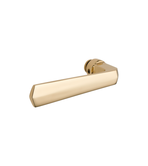 Brass door handle model "Eugénie" - B165