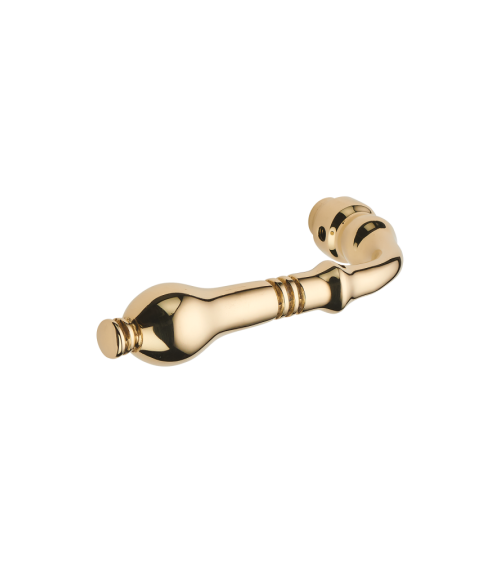 Brass door handle model "Antoinette" - B170