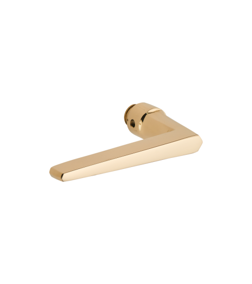 Brass door handle model "Simone" - B337