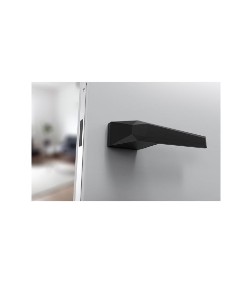 Prisme black door handle designer handle