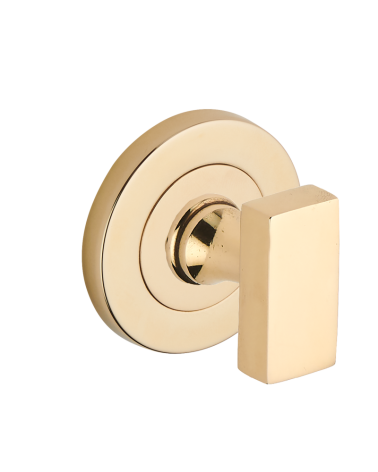 Privacy lock/unlock set with rectangular turn - R4CONDB26